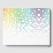 Livre D'or Rainbow Pixels jeu vidéo Gamer Bar Mitzvah (Verso)