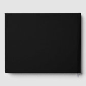 Livre D'or Rainbow Script Black Mrs & Mrs Lesbian Mariage (Verso)