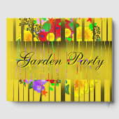 Livre D'or Réception dans le jardin (Verso)
