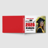 Livre D'or Red Class of 2026 Graduation Photo (Complet)