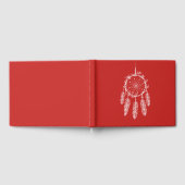 Livre D'or Red Dream Catcher Native American Wedding Party (Complet)
