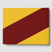 Livre D'or Red Gold School College University (Verso)