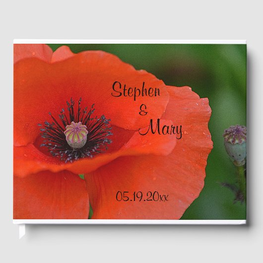 Livre D'or Red Poppy (Recto)