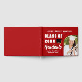 Livre D'or Red White Graduate Photo Custom Graduate Party (Complet)