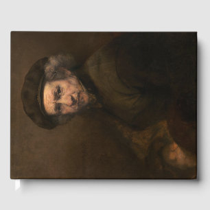 Livre D'or Rembrandt Self Portrait : Peintre Néerlandais de l