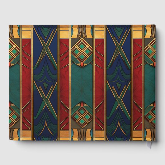 Livre D'or Réservez Des Clients Personnalisés De Mariage Afro (Verso)