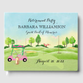 Livre D'or Retraite Party Golf Connexion (Recto)