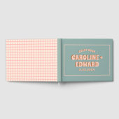 Livre D'or Retro Funky Super couleur Mariage rose (Complet)