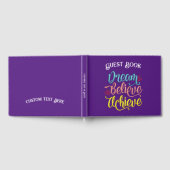 Livre D'or Rêver Croire Atteindre un Devis Inspirationnel (Complet)