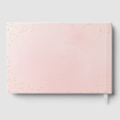 Livre D'or Robe élégante pailletée or rose mariage (Verso)