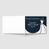 Livre D'or Robe mariage de mariée blanche moderne (Complet)