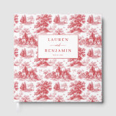 Livre D'or Romantic Red Engraver Landscape Motions (Recto)