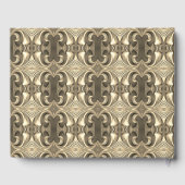 Livre D'or Romantique Gold Heart Satin Bow (Verso)