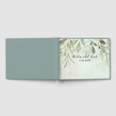 Livre D'or Romantique Soft Botanical Greenery Mariage (Complet)