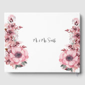 Livre D'or Rose Dusty moderne rose (Verso)