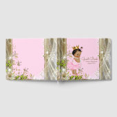 Livre d'or rose Ethnic Princess Baby shower (Complet)