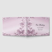 Livre d'or Rose Floral Folial (Complet)