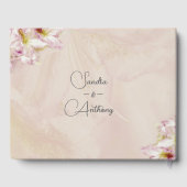 Livre D'or Rose Gold Azalea Mariage (Verso)