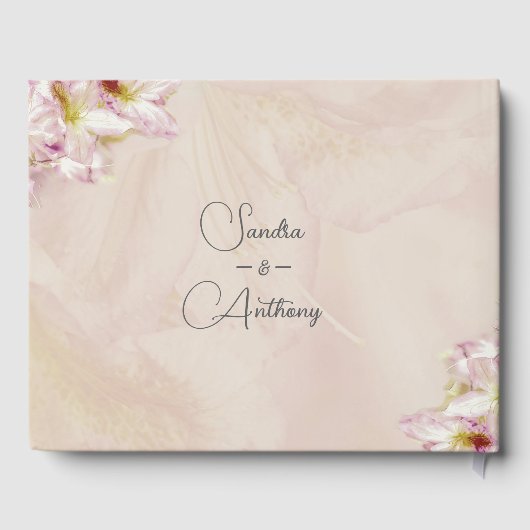 Livre D'or Rose Gold Azalea Mariage (Verso)