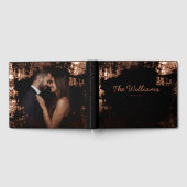 Livre d'or Rose Gold Foil Guestbook (Complet)