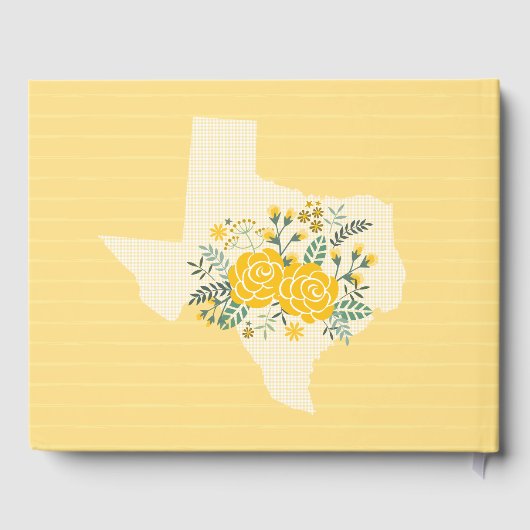 Livre D'or Rose jaune du Texas - En vichy Mariage d'État (Verso)