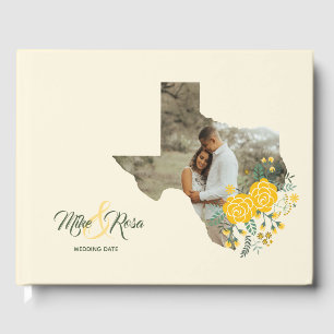 Livre D'or Rose jaune du Texas - En vichy Mariage d'État