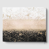 Livre D'or Rose or confetti marbre mariage (Verso)