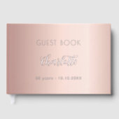 Livre d'or rose or rose argent (Recto)