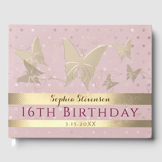 Livre d'or Rose Rose Rose (Recto)