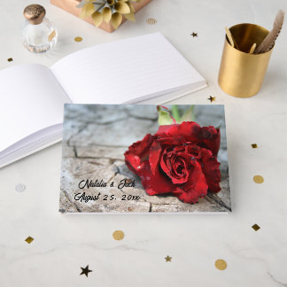 Livre d'or Rose Rouge