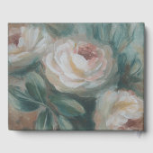 Livre D'or Roses blanches  (Verso)