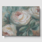 Livre D'or Roses blanches  (Recto)