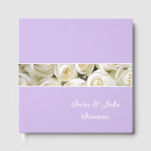 Livre D'or Roses blanches (Recto)