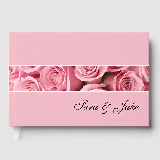 Livre D'or Roses roses (Recto)