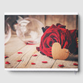 Livre D'or Roses rouges (Verso)