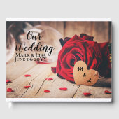 Livre D'or Roses rouges (Recto)