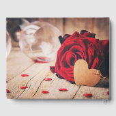 Livre D'or Roses rouges (Verso)