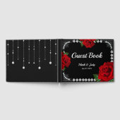 Livre D'or Roses Rouges Romantiques Et Mariage De Diamants (Complet)