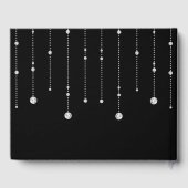 Livre D'or Roses Rouges Romantiques Et Mariage De Diamants (Verso)