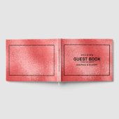 Livre D'or Rouge Chimmering texture irisée (Complet)