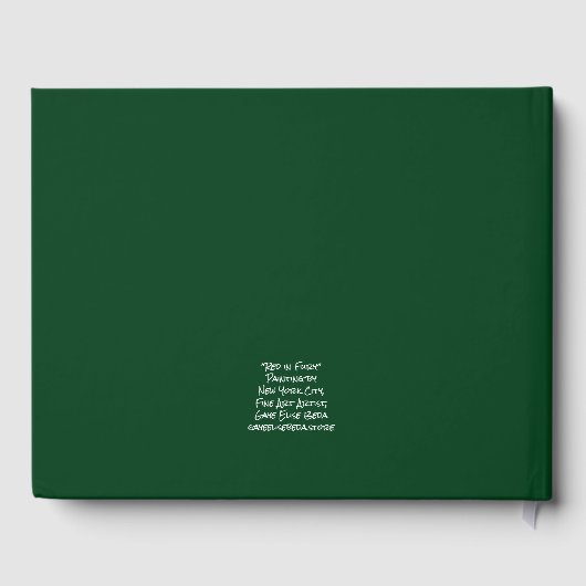 Livre D'or Rouge en furie (Verso)