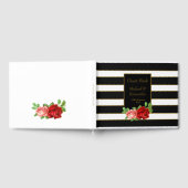 Livre D'or Rouge Rose, Noir, Blanc & Or - (Complet)