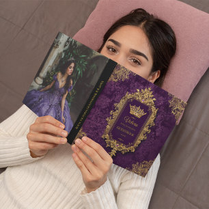 Livre D'or Royal Amethyst Quinceañera, coutume