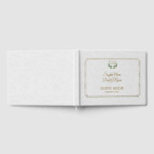 Livre D'or Royal Gold Crest Mariage de verdure luxuriante (Complet)