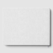 Livre D'or Royal Gold White Art Déco Mariage Monogramme (Verso)