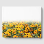 Livre D'or Rudbeckia Flowers 80e anniversaire (Verso)
