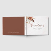 Livre D'or Russe Automne Terracotta Boho Mariage (Complet)