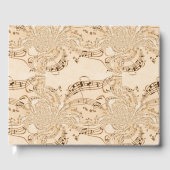 Livre D'or Rustic Antique Musical Notes (Recto)