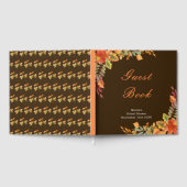 Livre D'or Rustic Autumn Fall Leaves Bridal Shower (Complet)