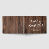 Livre D'or Rustic Barn Wood (Complet)